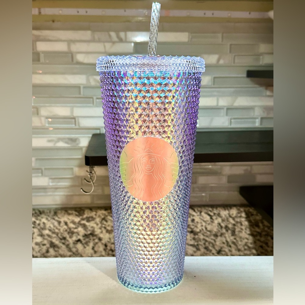 Starbucks iridescent studded venti tumbler cup - NEW